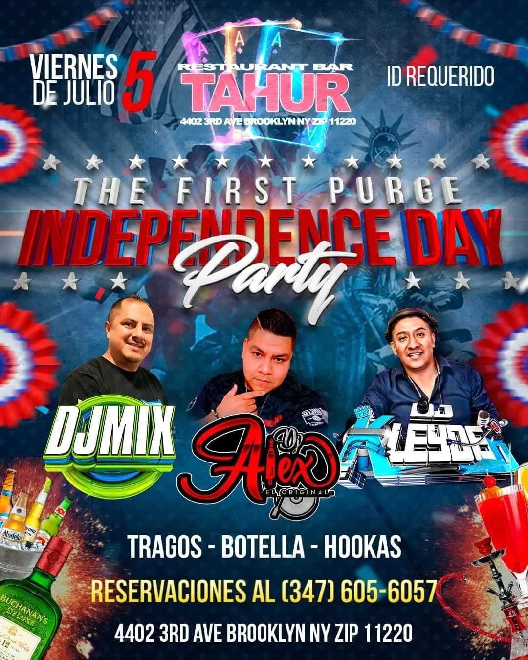 Flyer Independence Day Party