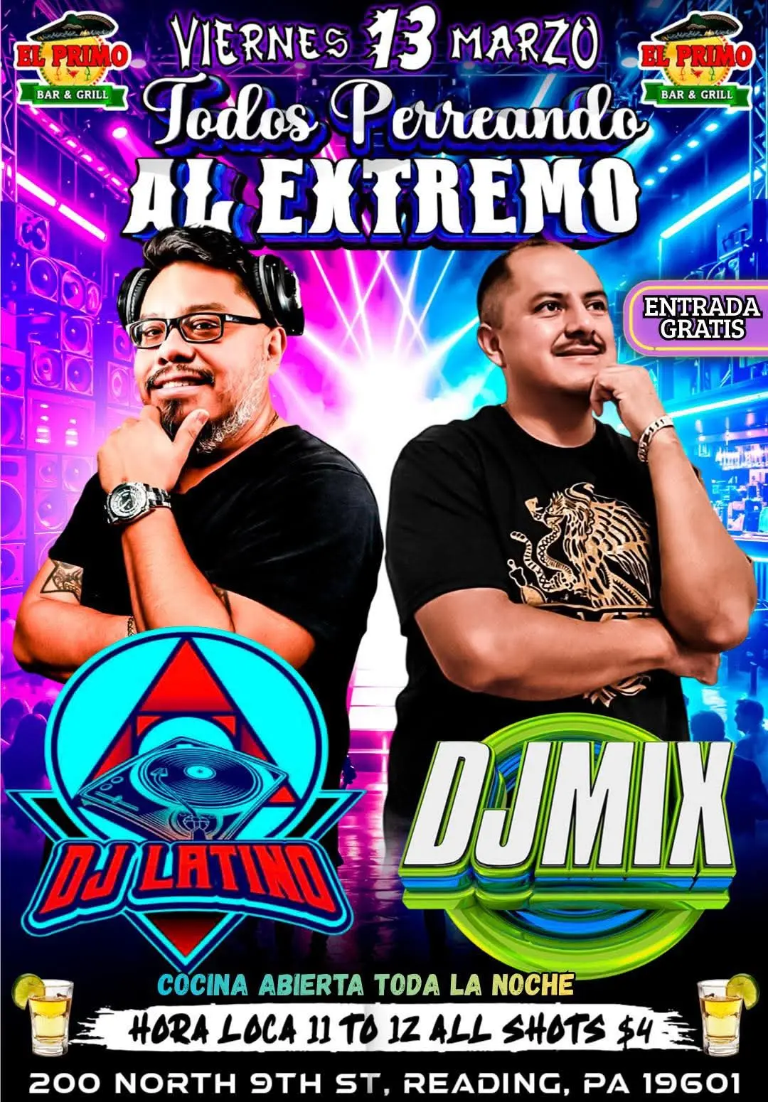 Flyer Todos Perreando al Extremo