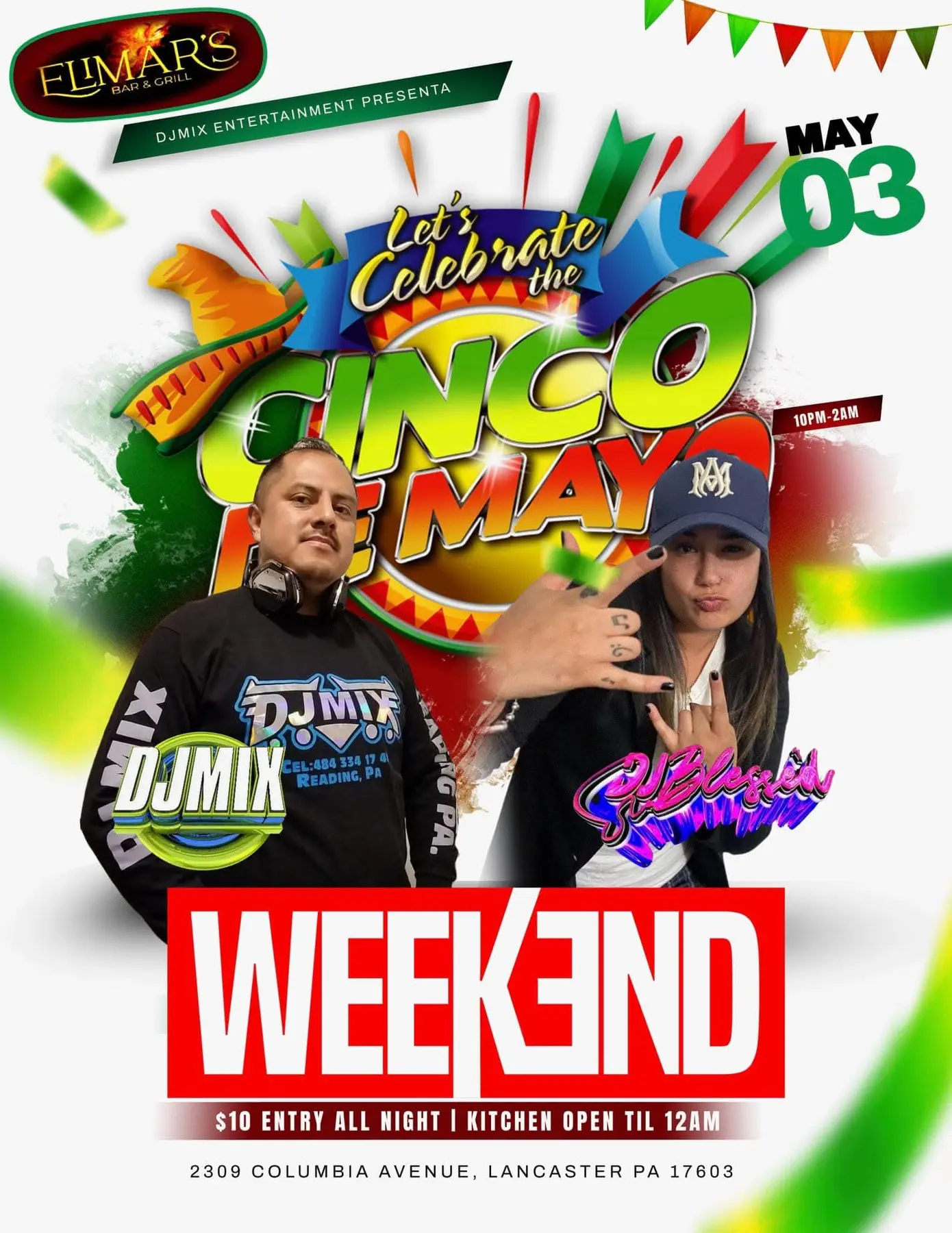 Flyer Cinco de Mayo Weekend