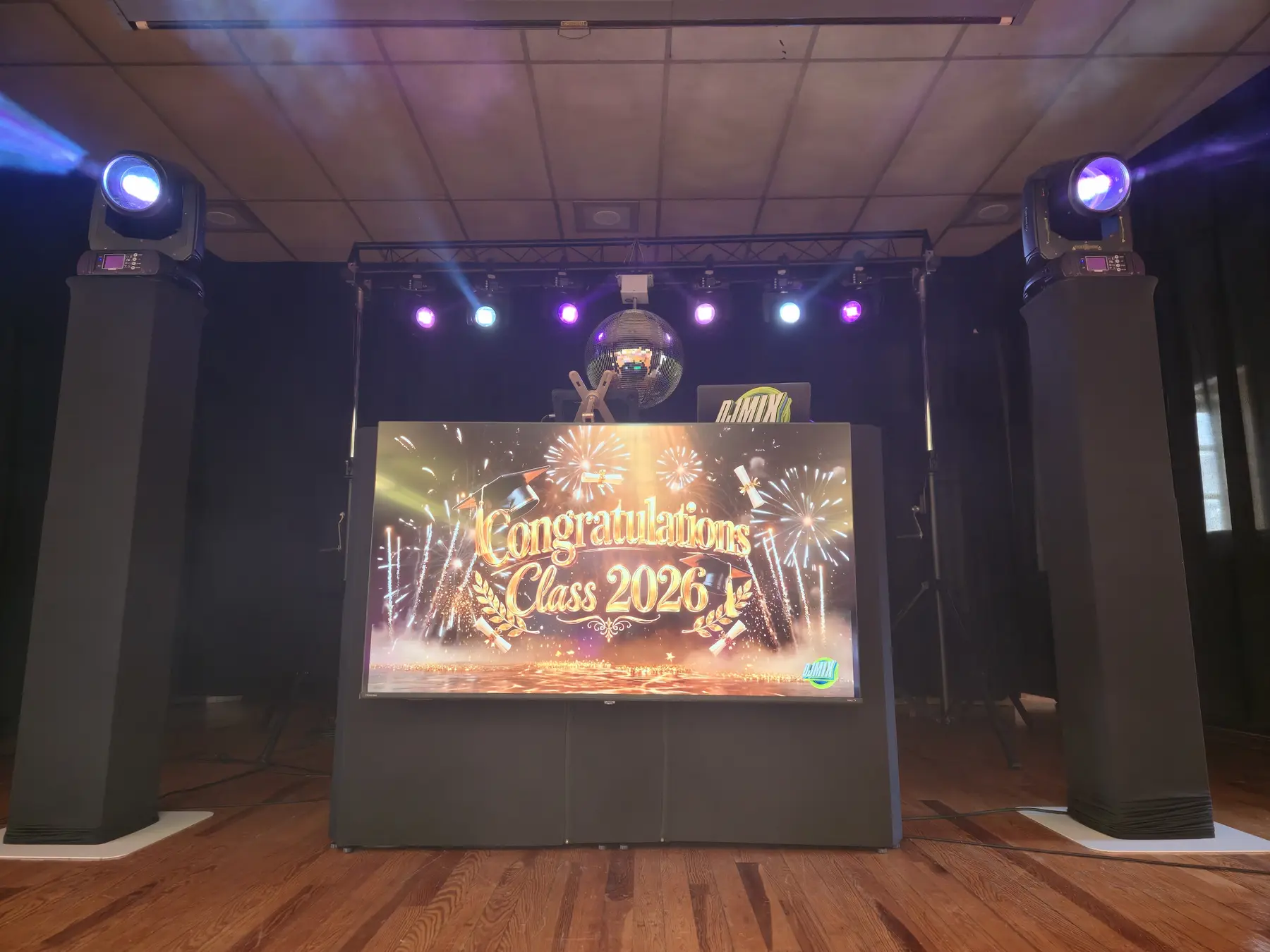 Setup mediano de DJMIX Entertainment