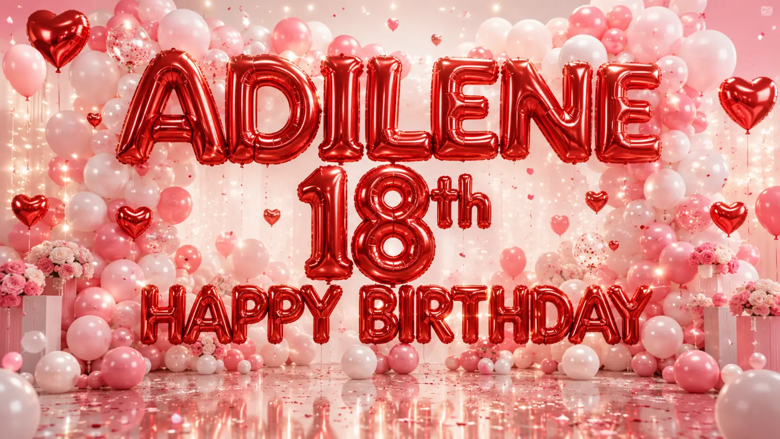 Visual Adilene 18th Happy Birthday